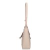 Karen Faserleder Tasche 9526 beige Blume