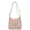 Karen Faserleder Tasche 9526 puder Blume