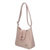 Karen Faserleder Tasche 9526 puder Blume
