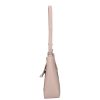Karen Faserleder Tasche 9526 puder Blume