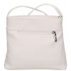 Karen Faserleder Tasche D 099-L Weiß
