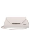 Karen Faserleder Tasche D 456 Weiß