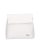 Karen D 383 Weiße Faserleder Tasche
