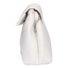 Karen D 383 Weiße Faserleder Tasche