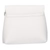 Karen D 383 Weiße Faserleder Tasche