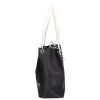 Chiara Faserleder Tasche L 322 bis schwarz weiß
