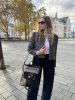 Chiara Faserleder Rucksack E 6007 Puder Blume