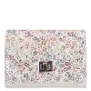 Karen Abendtasche D 384 Weiße Bunte Muster