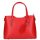 Leder 5136 rote Handtasche