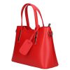 Leder 5136 rote Handtasche