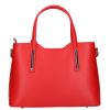Leder 5136 rote Handtasche