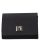Karen D 384 schwarze Faserleder Abendtasche
