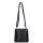 Leder 5128 schwarze Umhängetasche